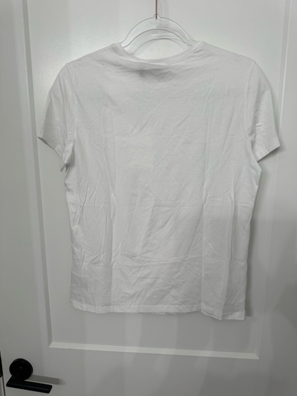Theory LadiesWhite Crew Neck T-Shirt - Picture 4 of 4